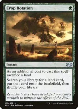 Crop Rotation (Double Masters 161) - Uncommon Magic: The Gathering Card - Image 1