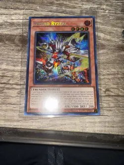 Yugioh Sword Ryzeal MP25-EN118 Prismatic Secret Rare 1st Edition NM - Image 1