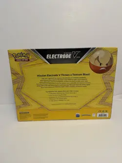 Pokemon TCG Hisuian Electrode V Card Box - 42 Cards SEALED 820650851216 - Image 3
