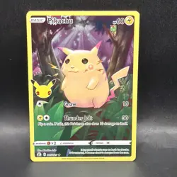 Pokemon TCG Celebrations Pikachu Holo Rare Card 005/025 A - Image 1