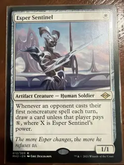 Esper Sentinel - Modern Horizons 2 (MH2) Magic The Gathering MTG - Image 1