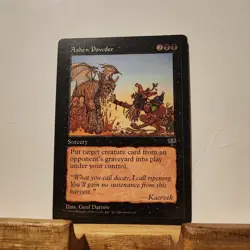 Ashen Powder Mirage Light Play MTG Magic the Gathering FREE SHIPPING - Image 1