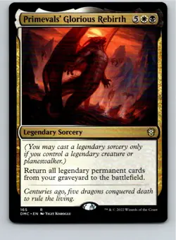 Magic the Gathering Primevals' Glorious Rebirth Commander: Dominaria United MTG - Image 1