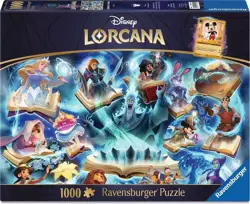 Disney Lorcana TCG: Glimmers of the Realm 1000 pc Puzzle - Image 1