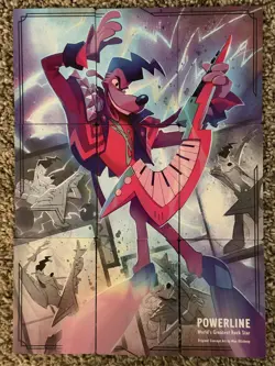 Disney Lorcana Fabled Powerline Puzzle Art Cards Full Set 9 Cards - Image 1