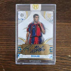 Rivaldo 2024-25 Topps Reverence UCC Reverence Auto Blue /75 Premium Sealed - Image 1