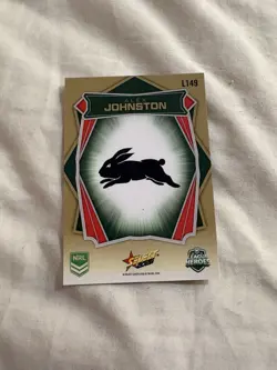 Signed Alex Johnston South Sydney Rabbitohs 2026 NRL Select Luminous Card - Image 2