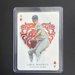 2023 Topps All Aces #AA-62 Greg Maddux - Sweet Card of Braves Mad Dog Ace Legend - Image 1