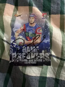 Signed Kalyn Ponga Newcastle Knights 2026 NRL Select Game Breakers Card - Image 1
