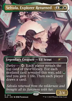 1x Selvala, Explorer Returned - Rainbow Foil MTG - Secret Lair - NM-Mint - Image 1