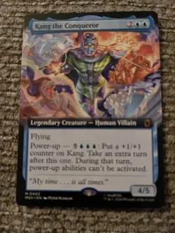 Kang The Conqueror Borderless Marvel Super Heroes Mtg Nm 0403 - Image 1