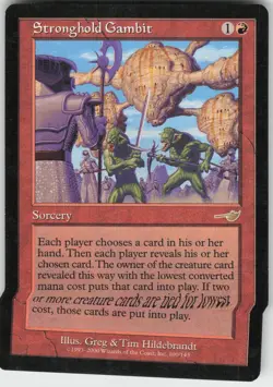 Stronghold Gambit Nemesis Rare Magic: The Gathering NM/M - Image 1