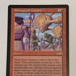 UNPLAYED ~ Stronghold Gambit ~ Nemesis NM/MT Red Rare MAGIC THE GATHERING MTG - Image 3