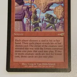 UNPLAYED ~ Stronghold Gambit ~ Nemesis NM/MT Red Rare MAGIC THE GATHERING MTG - Image 4
