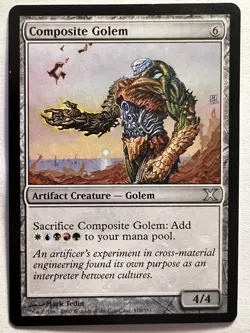 Composite Golem - MTG Core Set 10th Edition - LP - Image 1