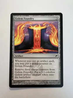 Golem Foundry - MTG Scars of Mirrodin - NM - Image 1