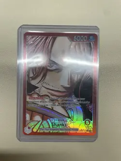 Shanks One Piece Emperors in the New World OP-09-001 Alt Art Leader in english! - Image 1
