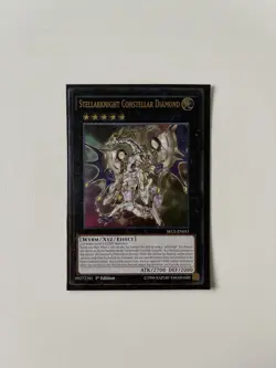 Yugioh Stellarknight Constellar Diamond Ultimate Rare SECE-EN051 1st Ed LP - Image 1