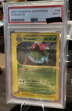 2002 Pokemon Expedition Venusaur 68/165 PSA 9 MINT - Image 1