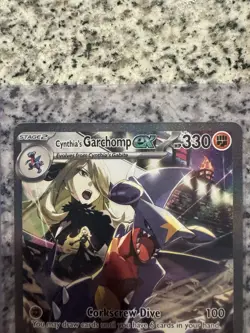 Cynthia’s Garchomp ex 232/182 Destined Rivals SIR Full Art Near Mint - Image 5