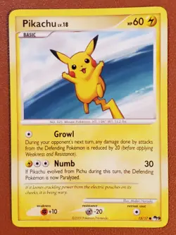 Pikachu TCG Pop Series 9 Card 15/17 2009 NM Pokemon TCG Card - Image 1