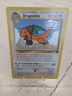 Pokemon Dragonite 5 Black Star Promo Card the First Movie, LP Condition, G5/K9 - Image 1