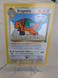 Pokemon Dragonite 5 Black Star Promo Card the First Movie, LP Condition, G5/K9 - Image 5
