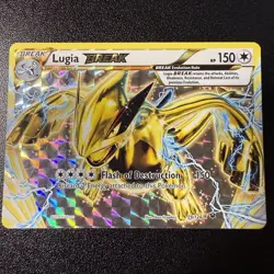 Lugia BREAK 79/124 Fates Collide Holo Pokemon Card TCG Near Mint - Image 1