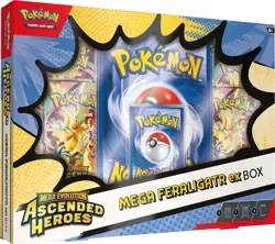 POKEMON MEGA EVOLUTION ASCENDED HEROES EX BOX 6 BOX CASE BLOWOUT CARDS - Image 1