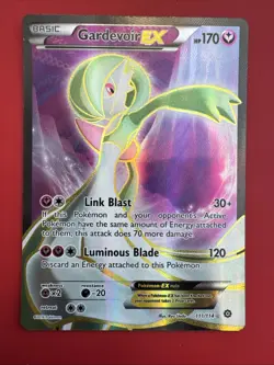 Gardevoir EX 111 XY - Steam Siege Holo Rare Full Art Pokemon Card - Image 1