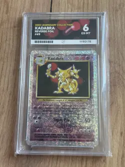 Kadabra 2002 Legendary Collection 49/110 ACE 6 Pokemon Card - Image 1