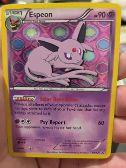 Espeon BW92 Black Star Promo Holo Rare Black & White Pokemon Card 2013 - Image 1