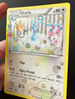 Altaria RC24/RC32 Radiant Collection XY Generations HOLO Shiny Pokemon Card LP - Image 3