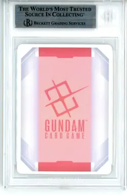 BGS MINT 9 Gundam Card Game Resource R-004 C+ Gundam Newtype Rising 2025 - Image 2
