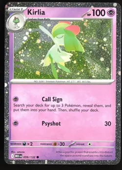 Pokemon TCG - Kirlia (Cosmos Holo) Holo Miscellaneous Cards & Products 059/132 N - Image 1