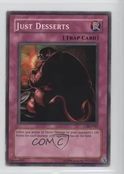Just Desserts Unlimited YuGiOh Starter Deck Joey #SDJ-042 2003 READ - Image 1