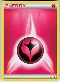 Fairy Energy (#7) 7/30 Common XY Trainer Kit: Bisharp & Wigglytuff Pokemon HP - Image 1