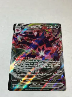 Eternatus VMAX 117/189 Holo VMAX Rare Darkness Ablaze Pokemon Holo Near Mint - Image 1