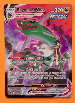 Pokemon Rayquaza VMAX TG20/TG30 SwSh- Silver Tempest Trainer Gallery - Image 2