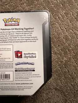 Pokemon Celebi & Venusaur GX Tag Team Tin Sealed 820650805295 - Image 5