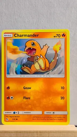 Charmander [LP] - Pokemon TCG Hidden Fates 7/68 [Common] - Image 1