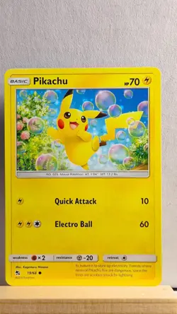 Pikachu [LP] - Pokemon TCG Hidden Fates 19/68 [Common] - Image 1