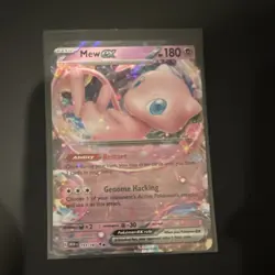 Pokemon TCG Mew ex Full Art Holo Double Rare EN HP180 151/165 Sv 151 - Image 1