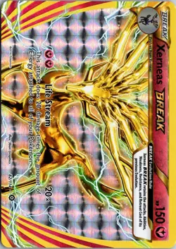 Xerneas BREAK 82/114 BREAK Rare Steam Siege Pokemon Holo Near Mint - Image 1