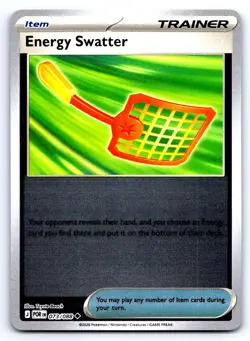 Pokemon Energy Swatter ME03: Perfect Order POR Reverse Holo 073/088 NM Uncommon - Image 1