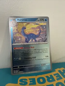 Aurorus 024/088 Reverse Holo Rare Pokemon Perfect Order NM - Image 1