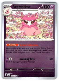 Pokemon TCG Aromatisse 36/88 Perfect Order ME3 Reverse Holo NM - Image 1