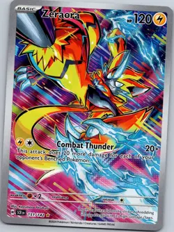 ZERAORA 151/142 SCR Illustration Rare NM/M Pokemon - Image 1