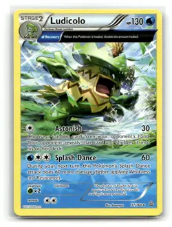 Ludicolo 37/160 Rare Primal Clash Pokemon LP - Image 1