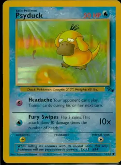 Pokemon TCG Fossil Psyduck LP - Image 1